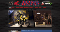 Desktop Screenshot of honda-meyer.com